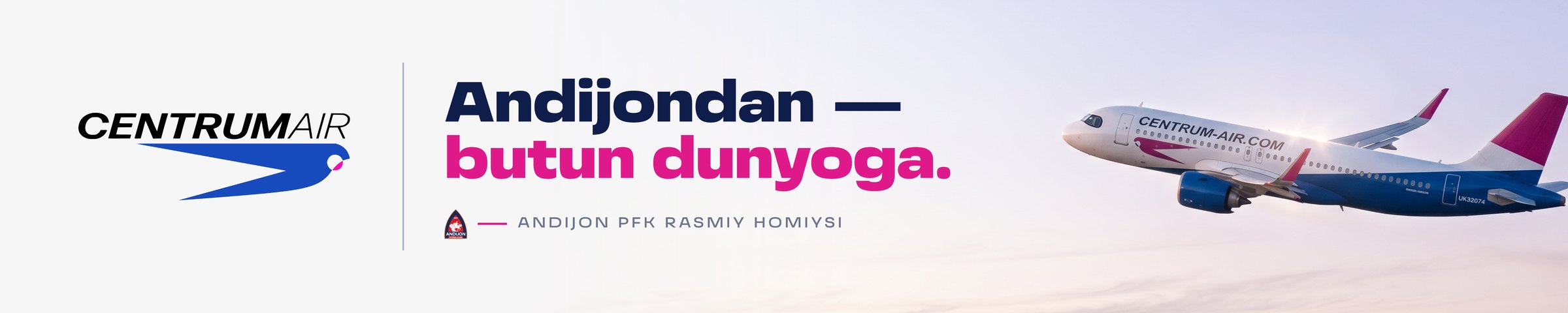 Centrum Air - FK Andijon homiysi