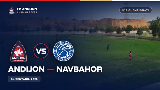 U 19 CHEMPIONATI ANDIJON-NAVBAXOR