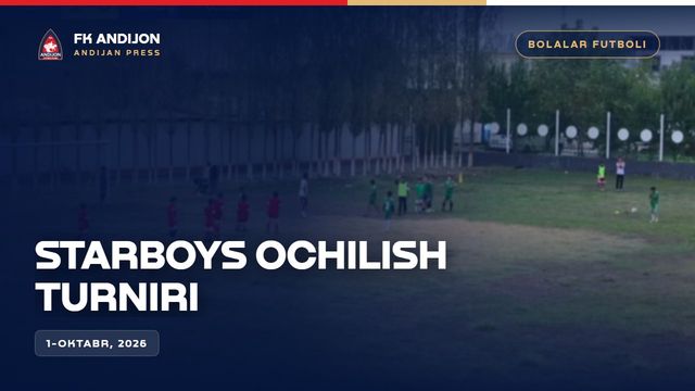 Starboys ochilish turniri