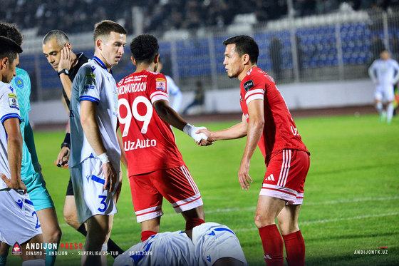 Dinamo 1:1 Andijon, 25-oktabr, 2026